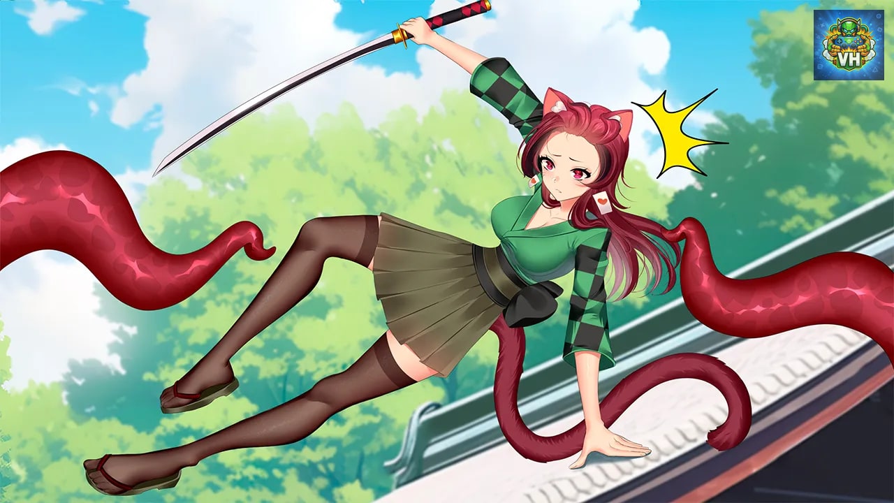 Hentai Parody: Tentacle Slayer Nintendo Switch - ảnh màn hình 7