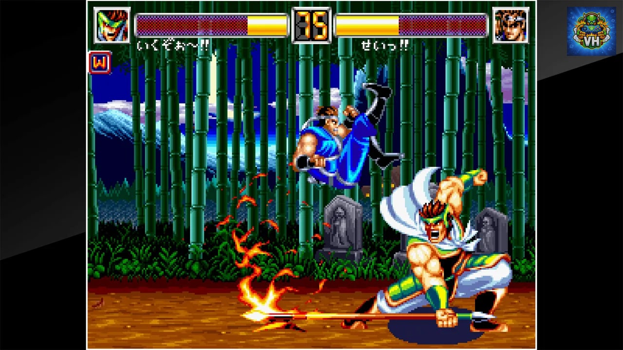 ACA NEOGEO WORLD HEROES 2 JET Nintendo Switch - ảnh màn hình 3