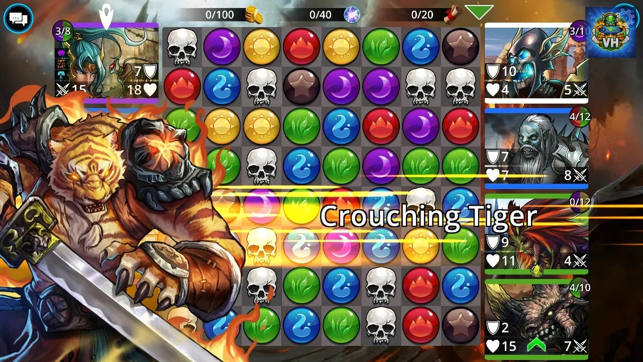 Gems of War Nintendo Switch - ảnh màn hình 1