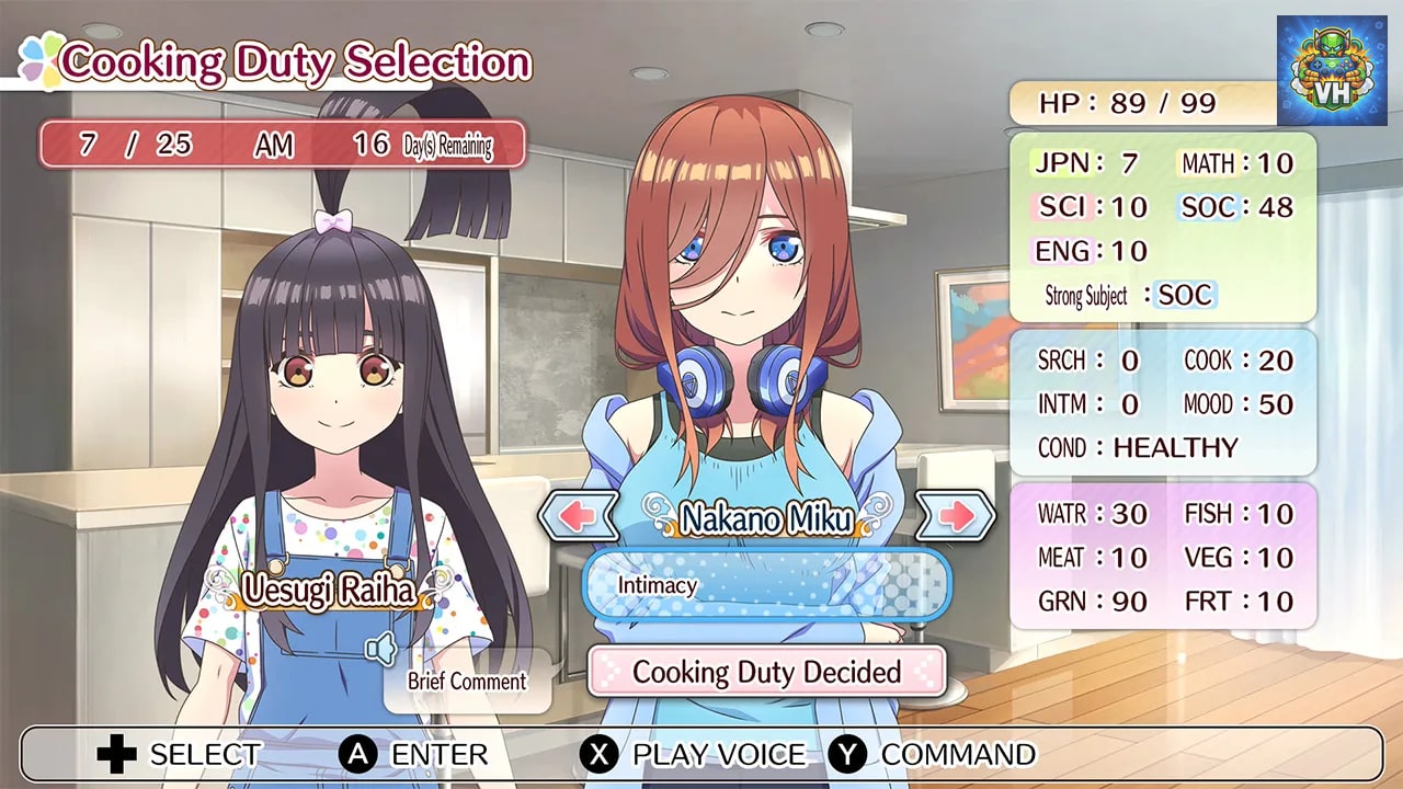 The Quintessential Quintuplets - Memories of a Quintessential Summer Nintendo Switch - ảnh màn hình 8
