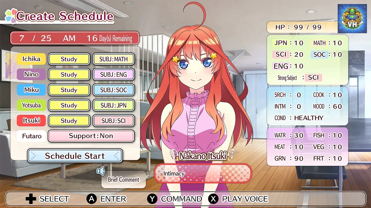 The Quintessential Quintuplets - Memories of a Quintessential Summer Nintendo Switch - ảnh màn hình 11