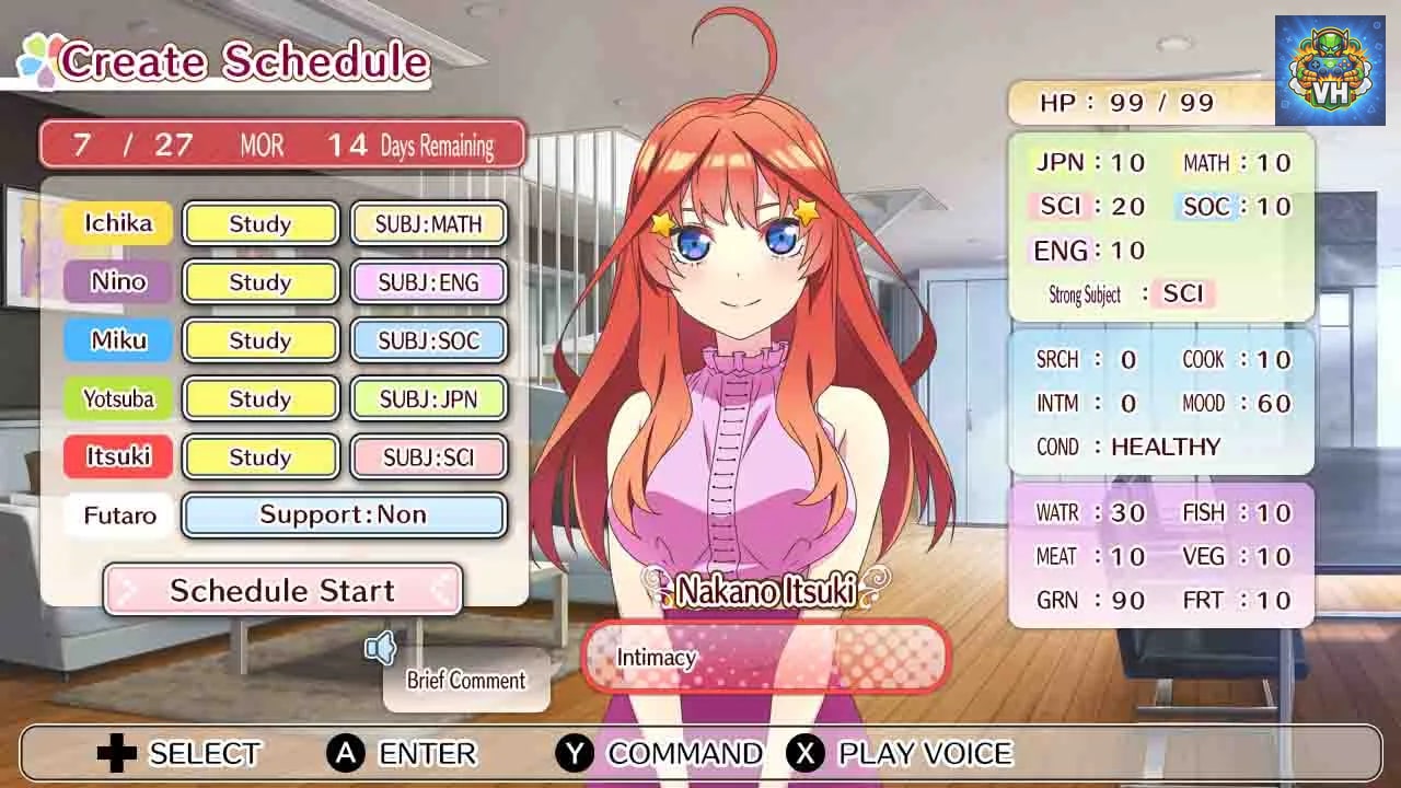 The Quintessential Quintuplets - Memories of a Quintessential Summer Nintendo Switch - ảnh màn hình 5