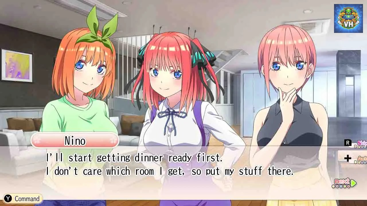 The Quintessential Quintuplets - Memories of a Quintessential Summer Nintendo Switch - ảnh màn hình 2