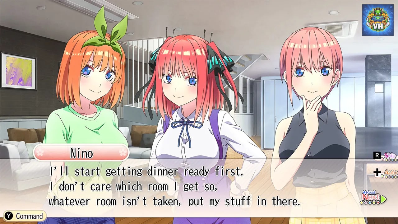 The Quintessential Quintuplets - Memories of a Quintessential Summer Nintendo Switch - ảnh màn hình 4