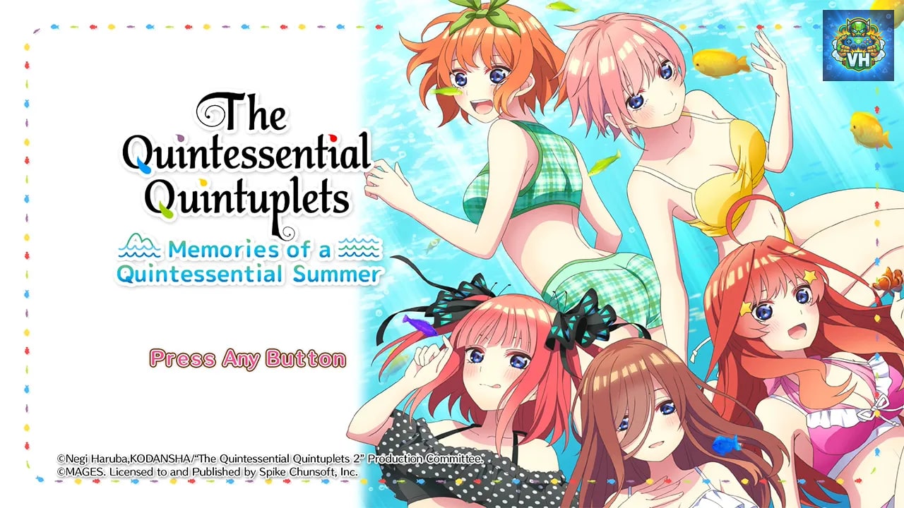 The Quintessential Quintuplets - Memories of a Quintessential Summer Nintendo Switch - ảnh màn hình 3
