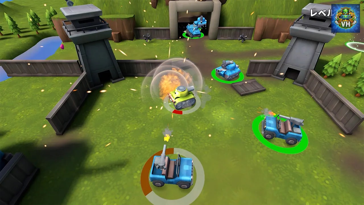 Arcade Tanks World: Tank Battle Simulator Nintendo Switch - ảnh màn hình 7