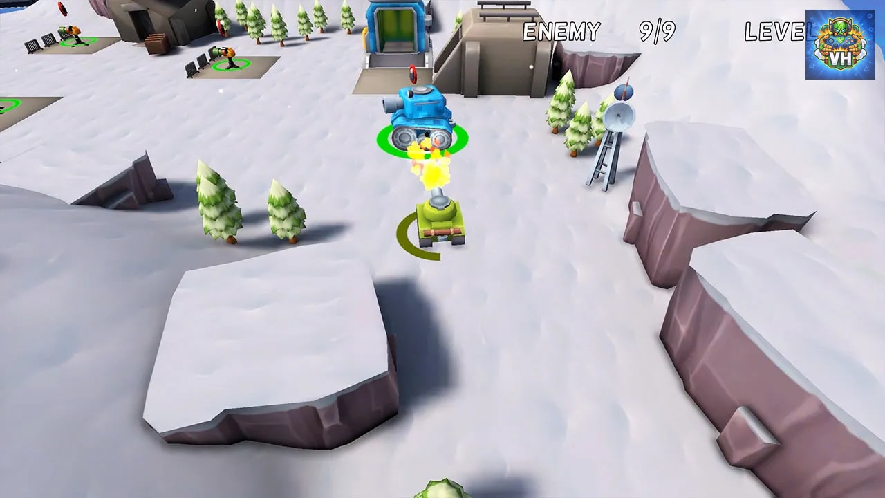 Arcade Tanks World: Tank Battle Simulator Nintendo Switch - ảnh màn hình 10