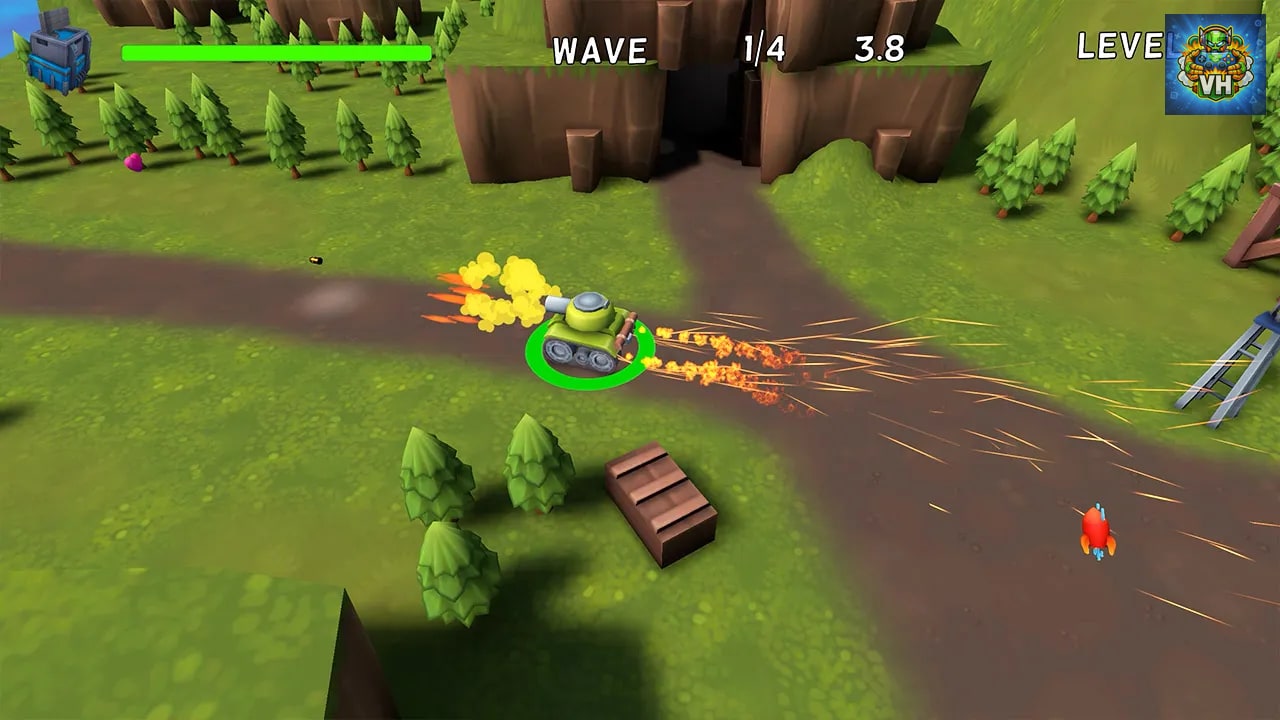 Arcade Tanks World: Tank Battle Simulator Nintendo Switch - ảnh màn hình 6