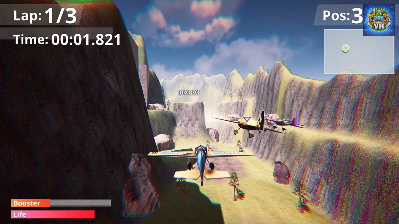 Sky Airplane Racer: Flight & Fight Simulator Nintendo Switch - ảnh màn hình 1