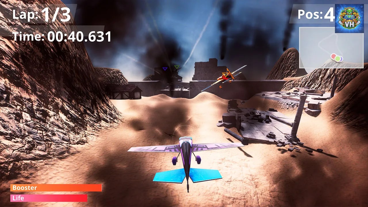 Sky Airplane Racer: Flight & Fight Simulator Nintendo Switch - ảnh màn hình 8