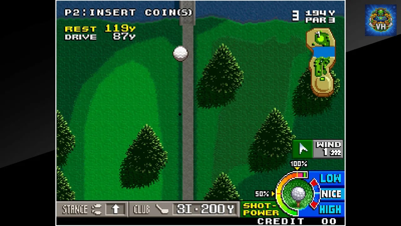 ACA NEOGEO BIG TOURNAMENT GOLF Nintendo Switch - ảnh màn hình 6