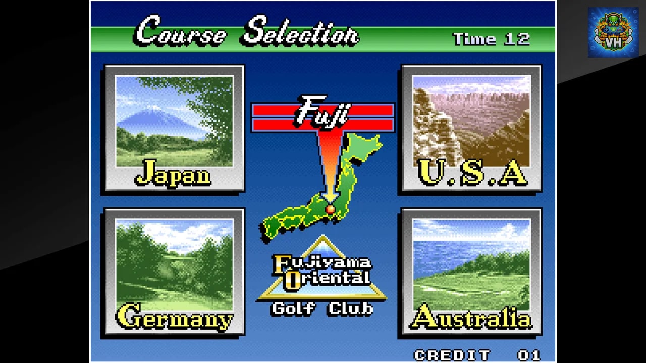 ACA NEOGEO BIG TOURNAMENT GOLF Nintendo Switch - ảnh màn hình 1