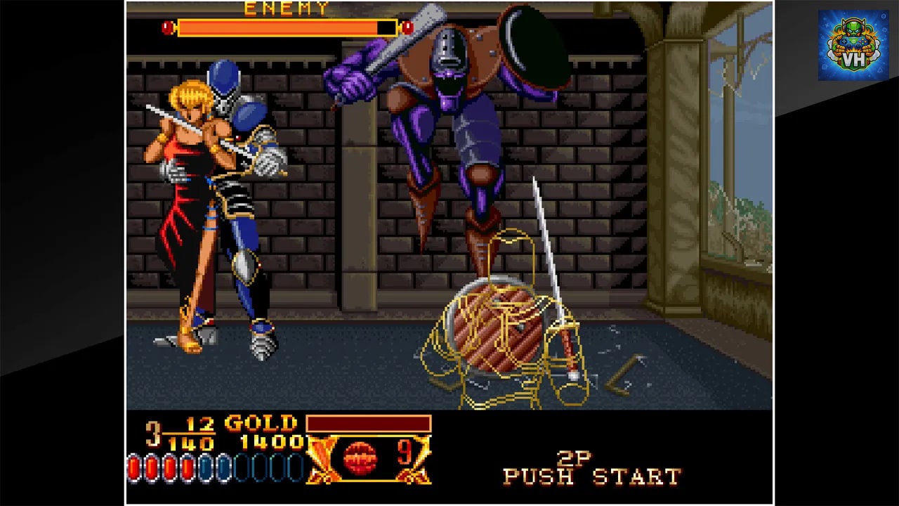 ACA NEOGEO CROSSED SWORDS Nintendo Switch - ảnh màn hình 3