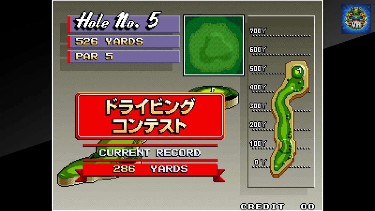 ACA NEOGEO BIG TOURNAMENT GOLF Nintendo Switch - ảnh màn hình 2