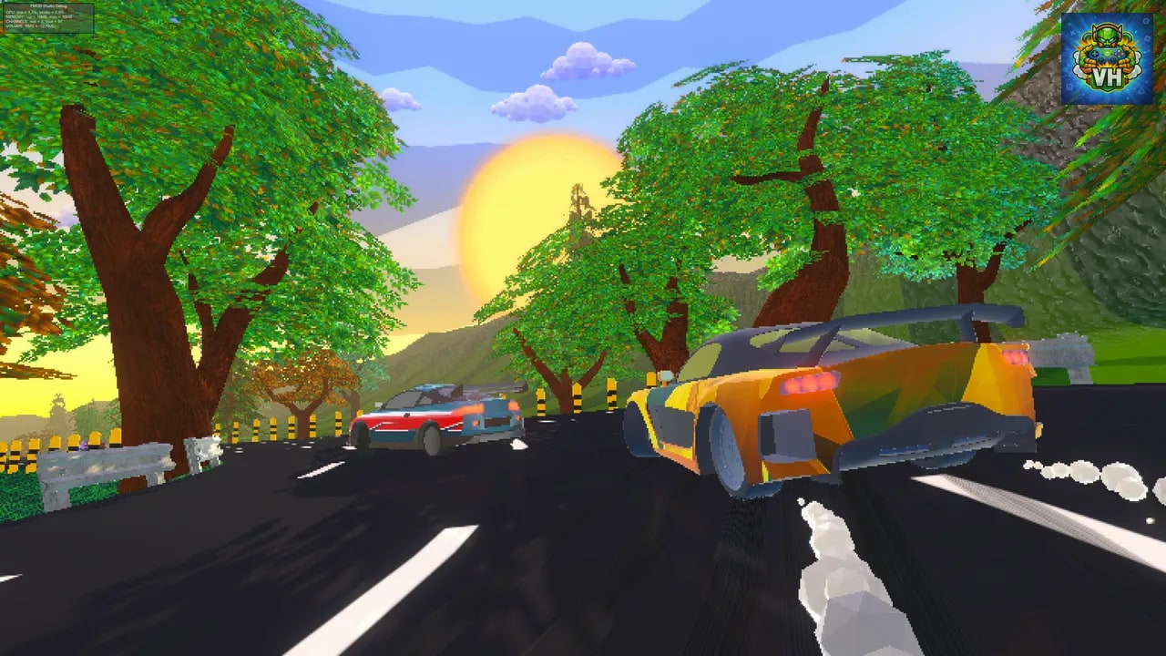 Pixel Retro Drift - Arcade Car Racing Nintendo Switch - ảnh màn hình 5