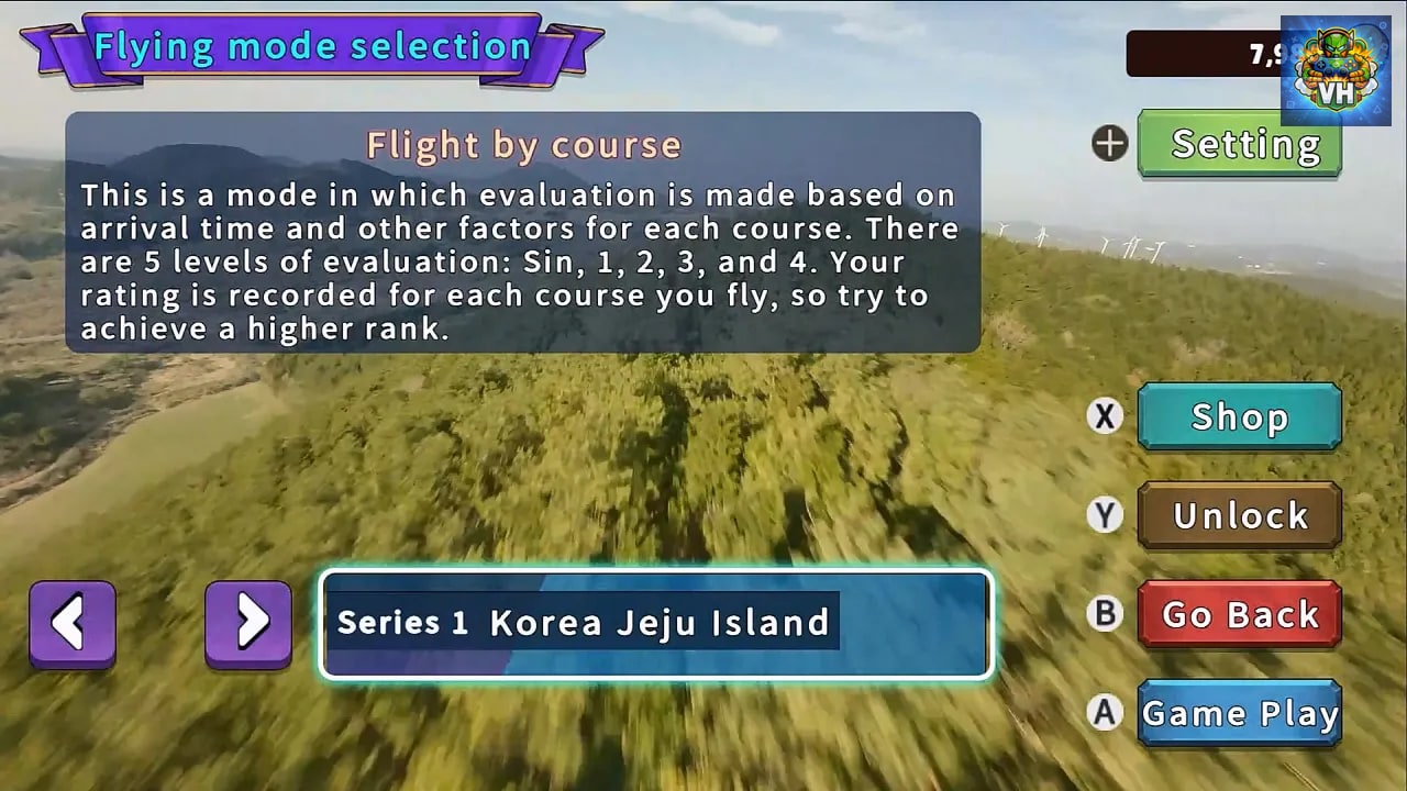 Korean Drone Flying Tour Jeju Island-1 Nintendo Switch - ảnh màn hình 3