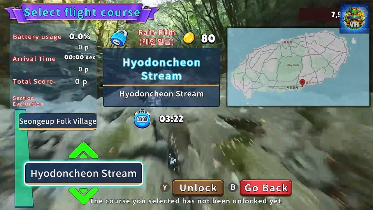 Korean Drone Flying Tour Jeju Island-1 Nintendo Switch - ảnh màn hình 2