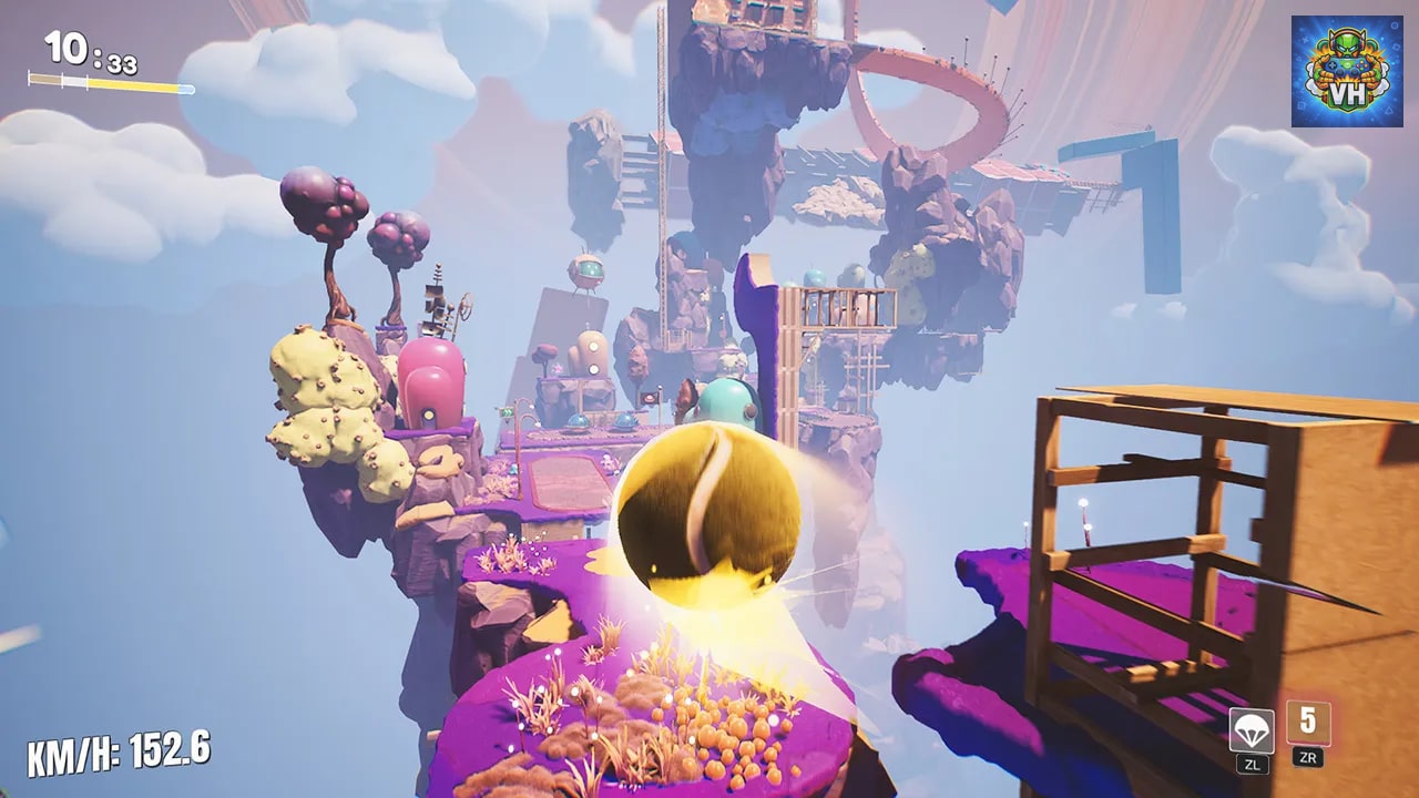 Marble Abduction! Patti Hattu Nintendo Switch - ảnh màn hình 2