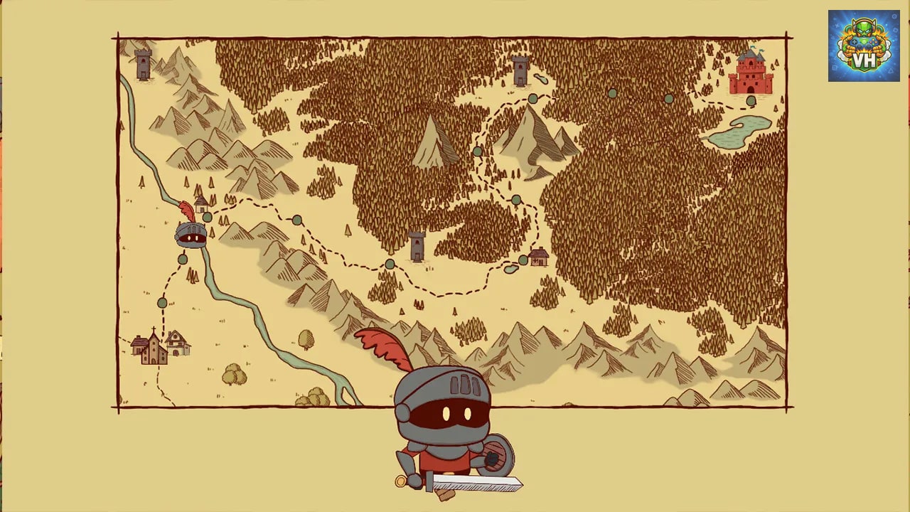 The Knight's Path Nintendo Switch - ảnh màn hình 3