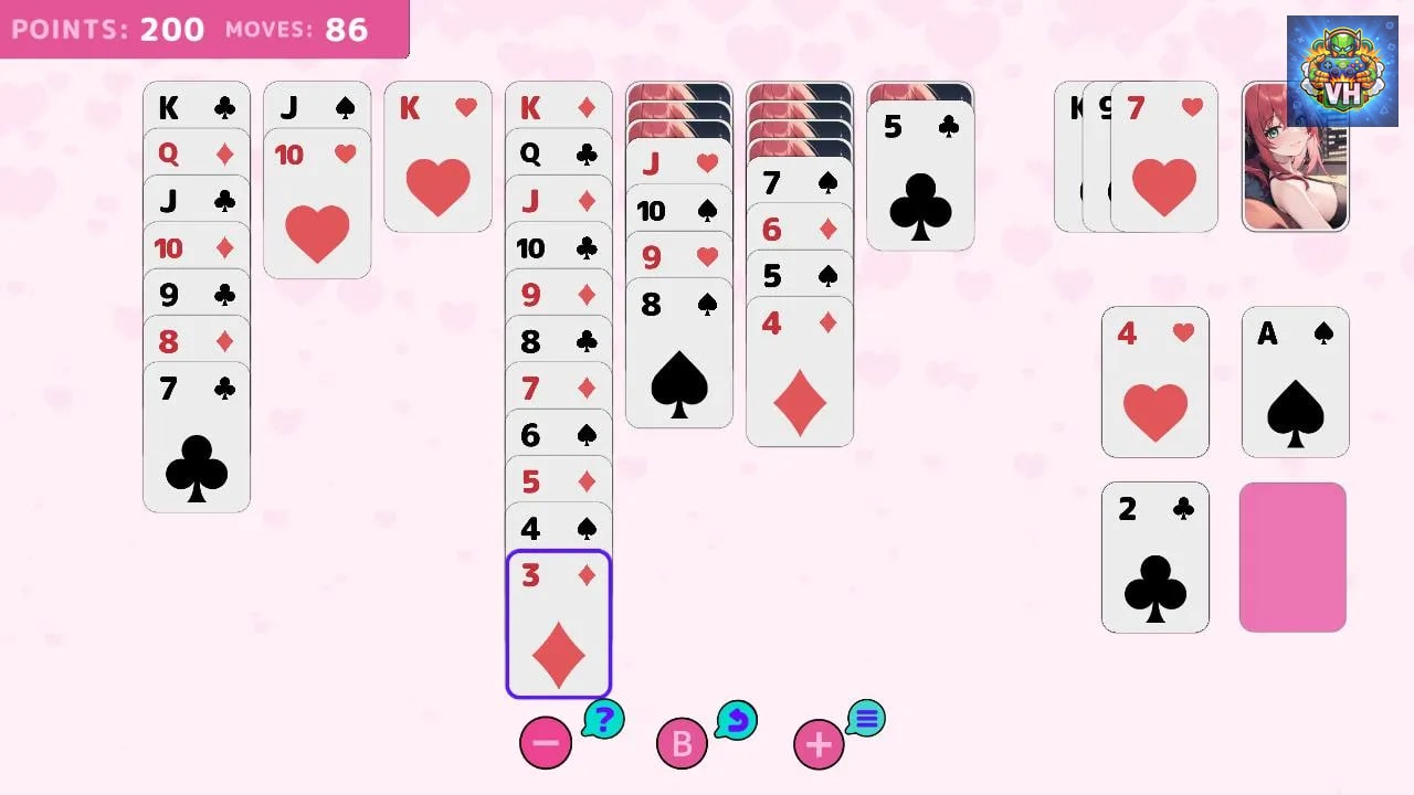 Hentai Solitaire Nintendo Switch - ảnh màn hình 1