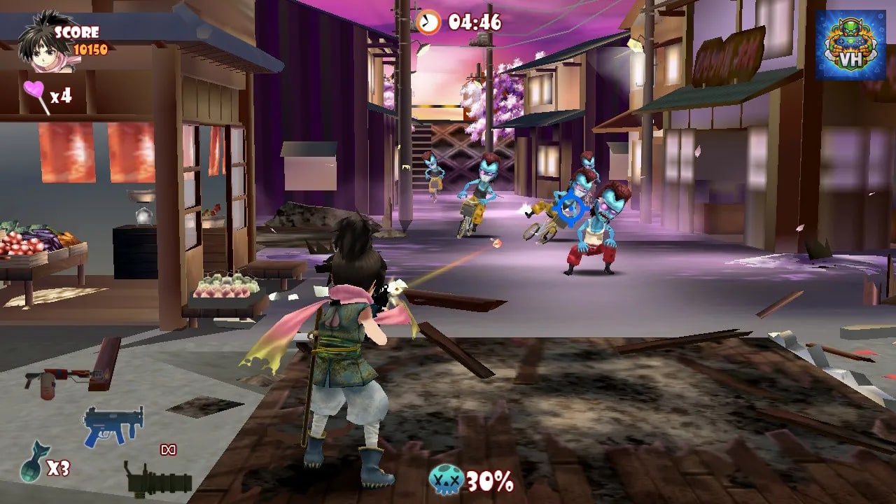 Zombie Panic in Wonderland DX Nintendo Switch - ảnh màn hình 2