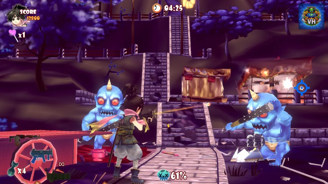 Zombie Panic in Wonderland DX Nintendo Switch - ảnh màn hình 4