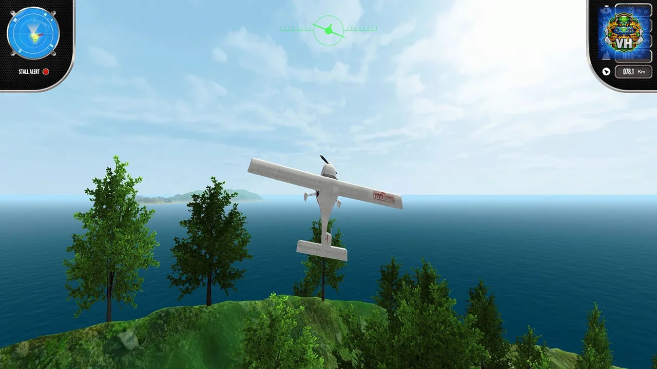 Island Flight Simulator Nintendo Switch - ảnh màn hình 1