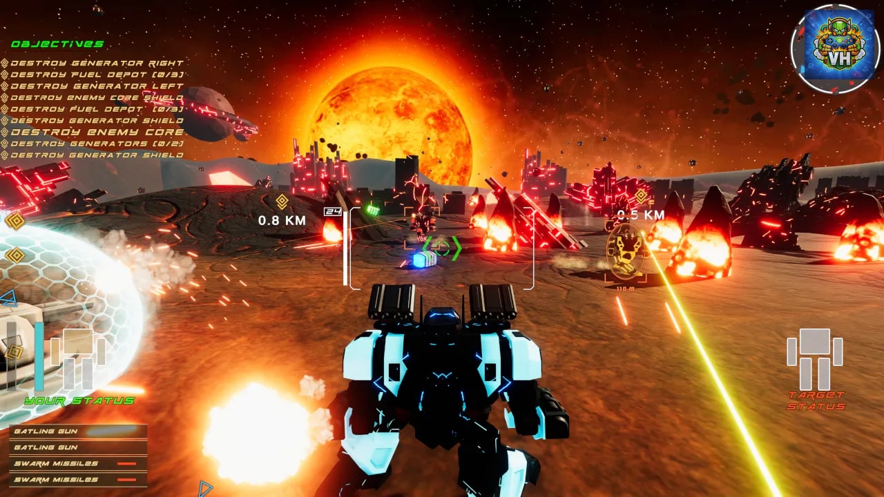 Mech Wars Nintendo Switch - ảnh màn hình 3