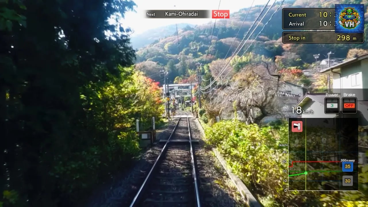 Japanese Rail Sim: Hakone Town of Natural Beauty and Hot Springs Nintendo Switch - ảnh màn hình 1