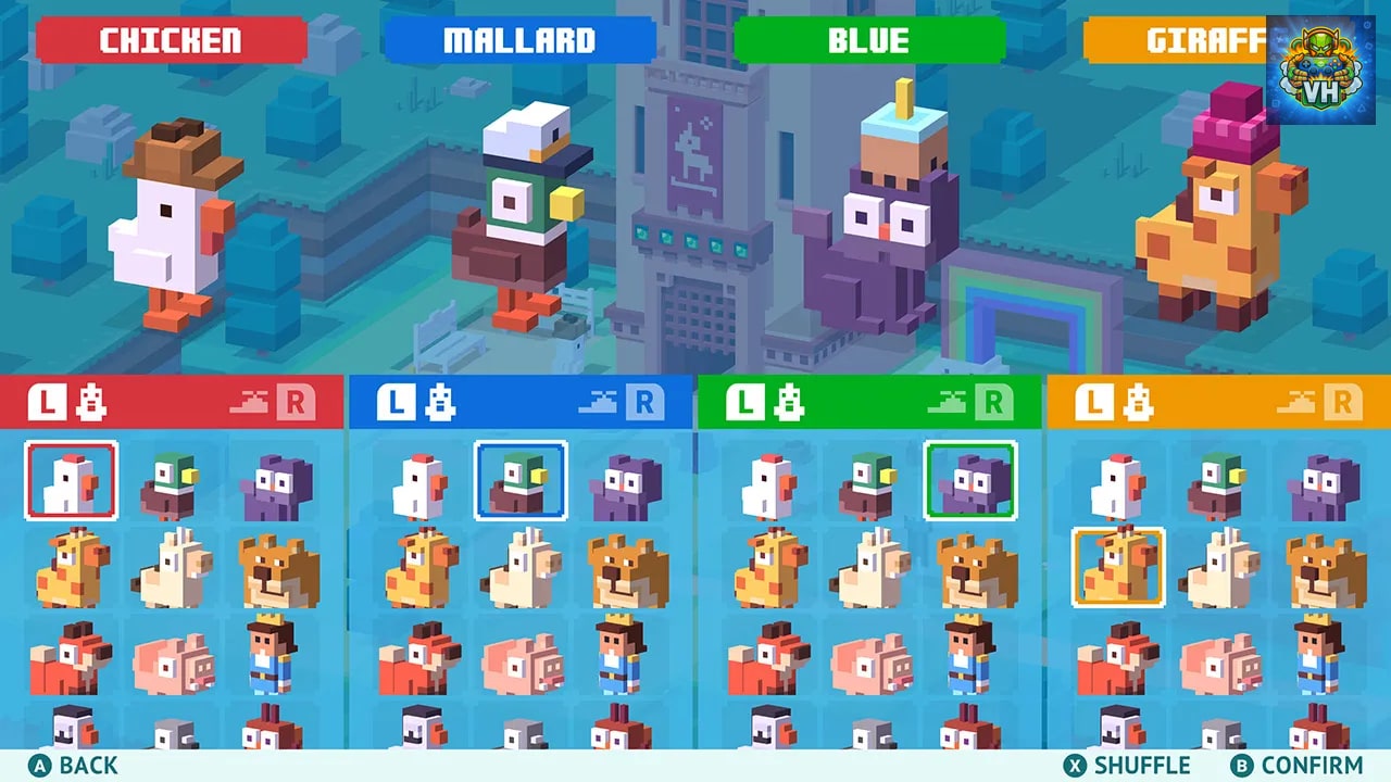 Crossy Road Castle Nintendo Switch - ảnh màn hình 1