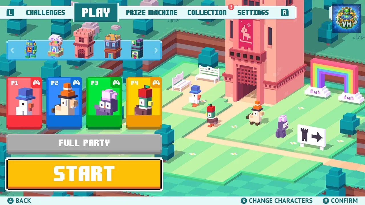 Crossy Road Castle Nintendo Switch - ảnh màn hình 6