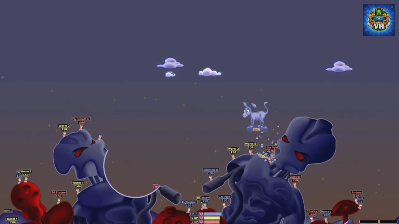 Worms Armageddon: Anniversary Edition Nintendo Switch - ảnh màn hình 4
