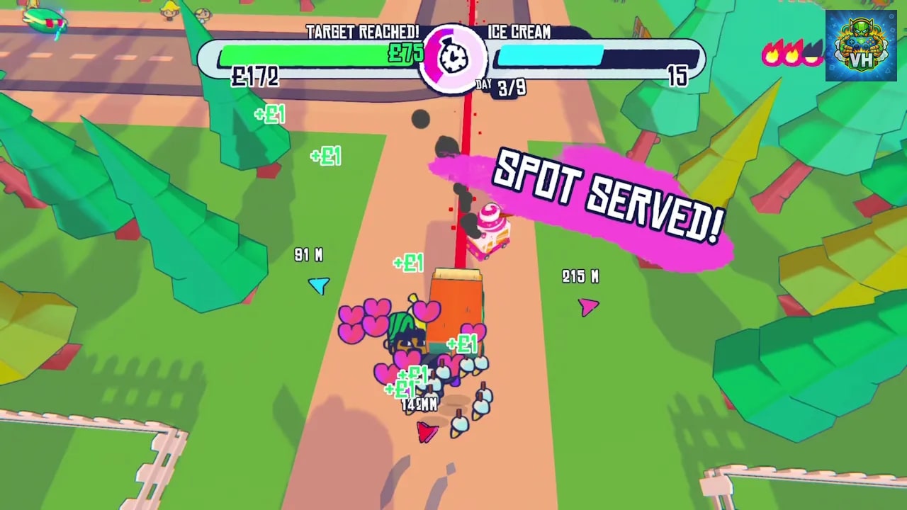 Ice Cream Wars Nintendo Switch - ảnh màn hình 1