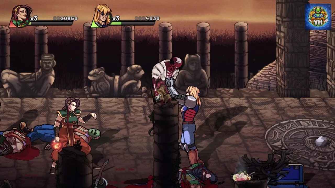 Night Slashers Remake Nintendo Switch - ảnh màn hình 9