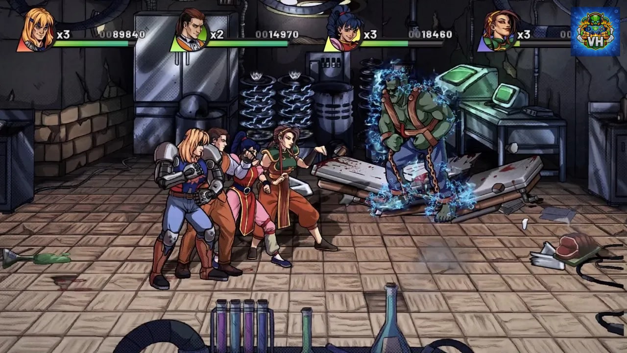 Night Slashers Remake Nintendo Switch - ảnh màn hình 4