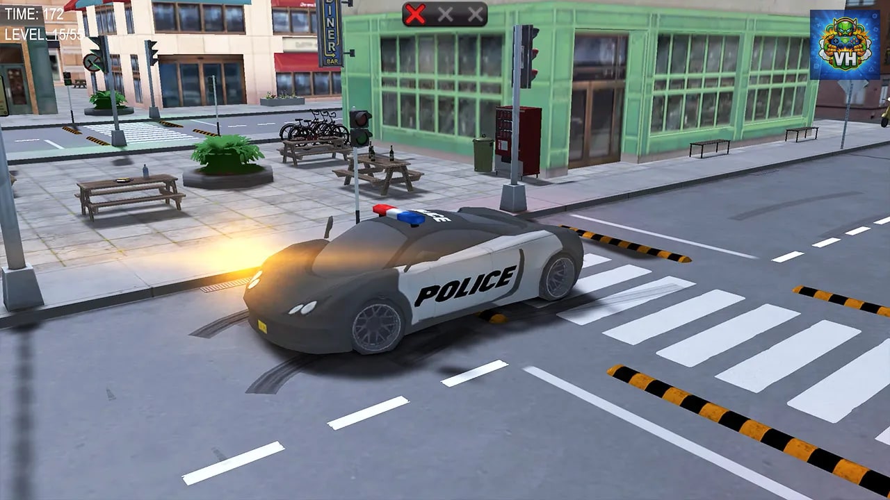 City Driver: Police Parking Simulator Nintendo Switch - ảnh màn hình 11