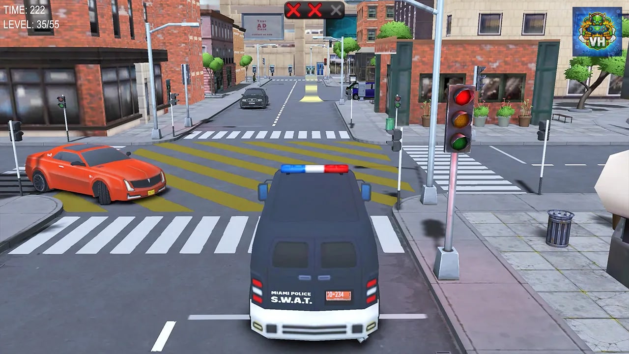 City Driver: Police Parking Simulator Nintendo Switch - ảnh màn hình 5