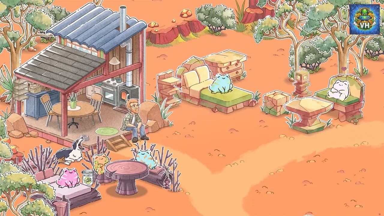Kamaeru: A Frog Refuge Nintendo Switch - ảnh màn hình 5