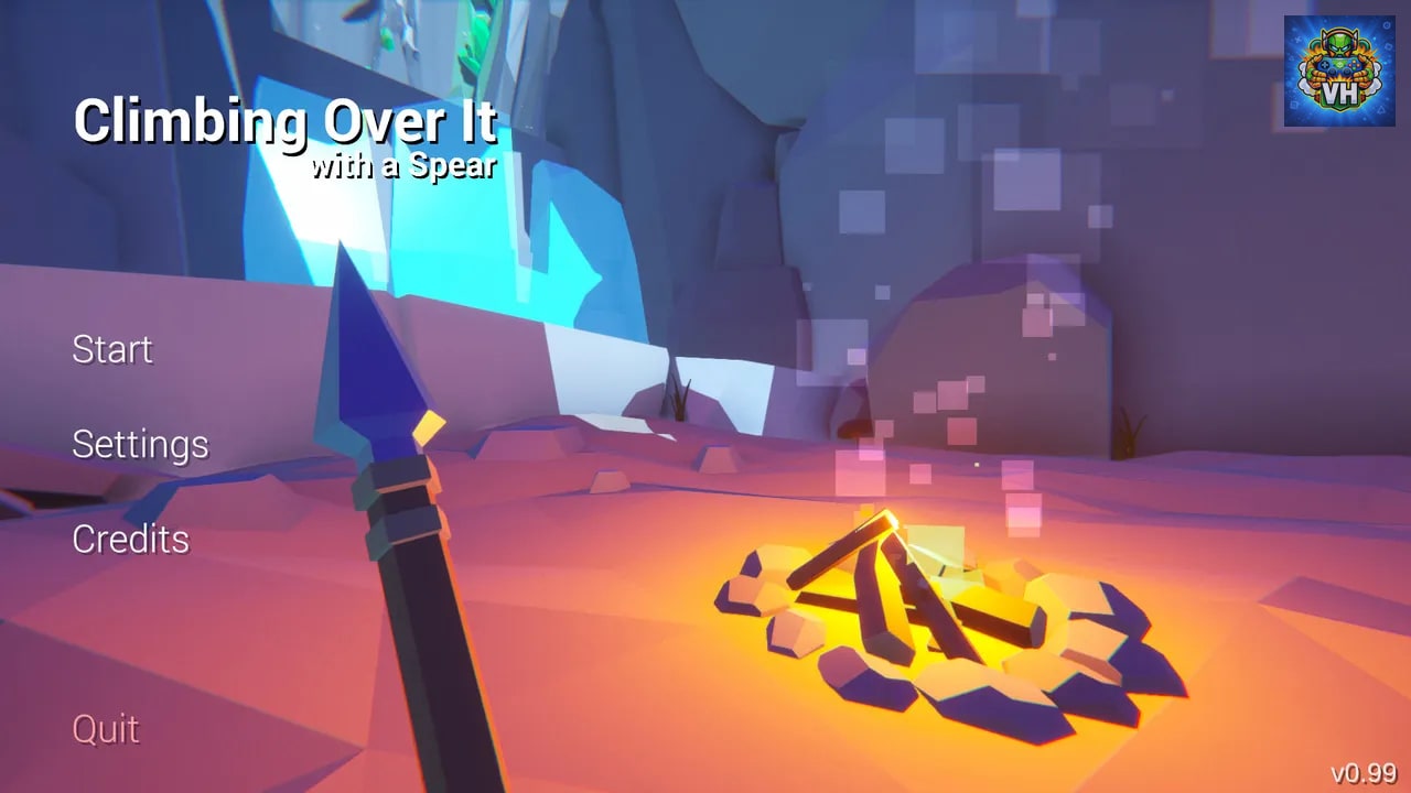 Climbing Over It with a Spear Only Up Nintendo Switch - ảnh màn hình 1