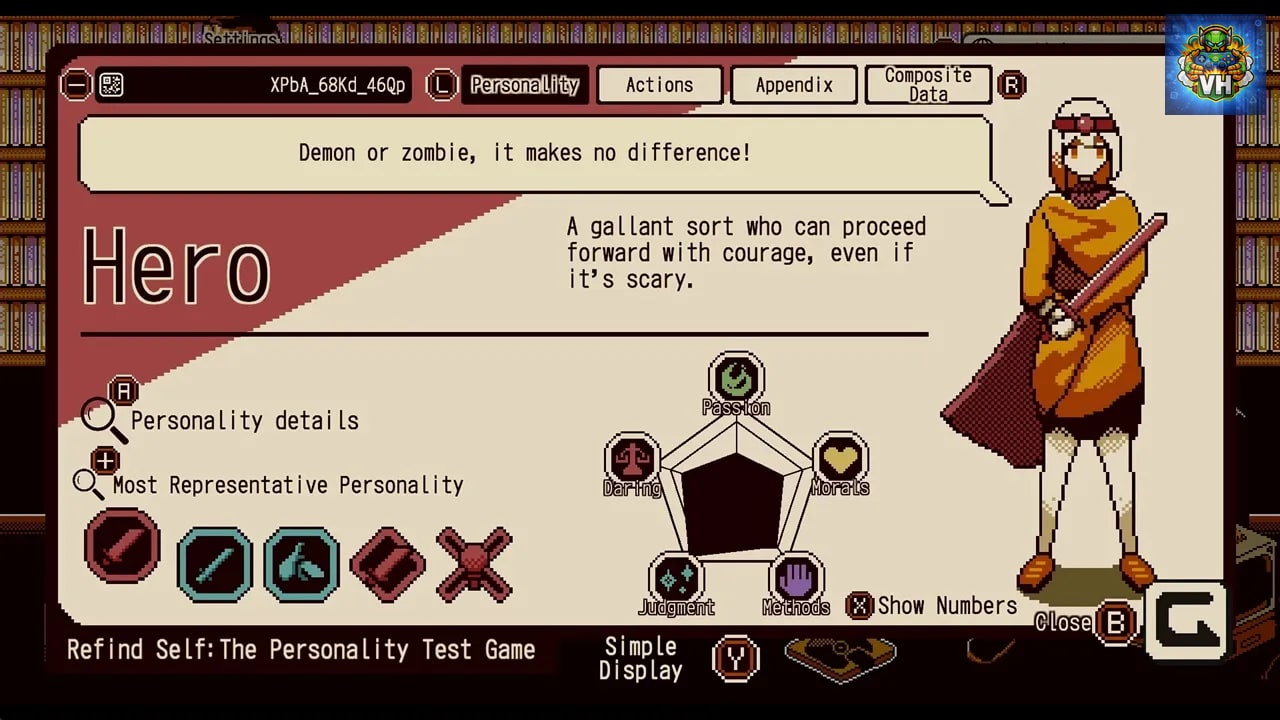 Refind Self: The Personality Test Game Nintendo Switch - ảnh màn hình 1