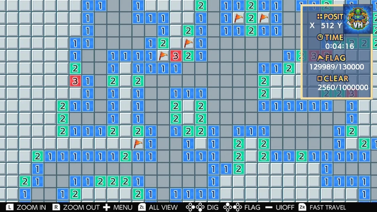 MINE SWEEPER MILLION Nintendo Switch - ảnh màn hình 2