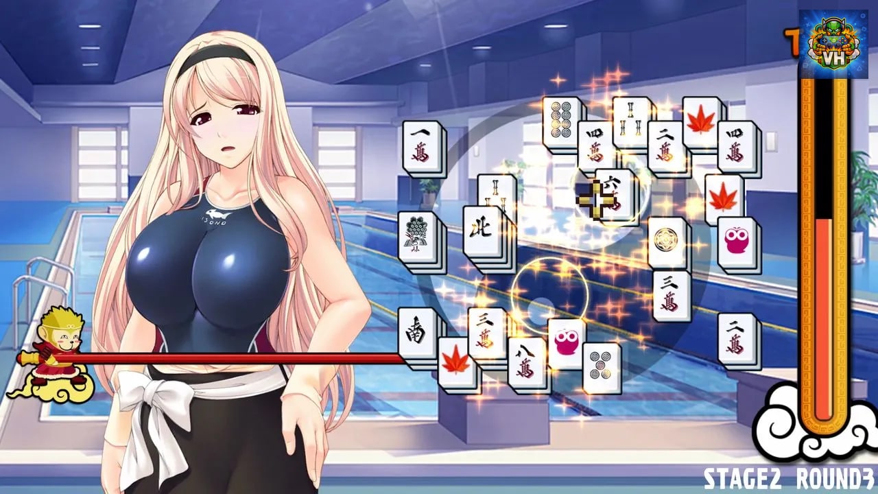 Pretty Girls Mahjong Solitaire Nintendo Switch - ảnh màn hình 1