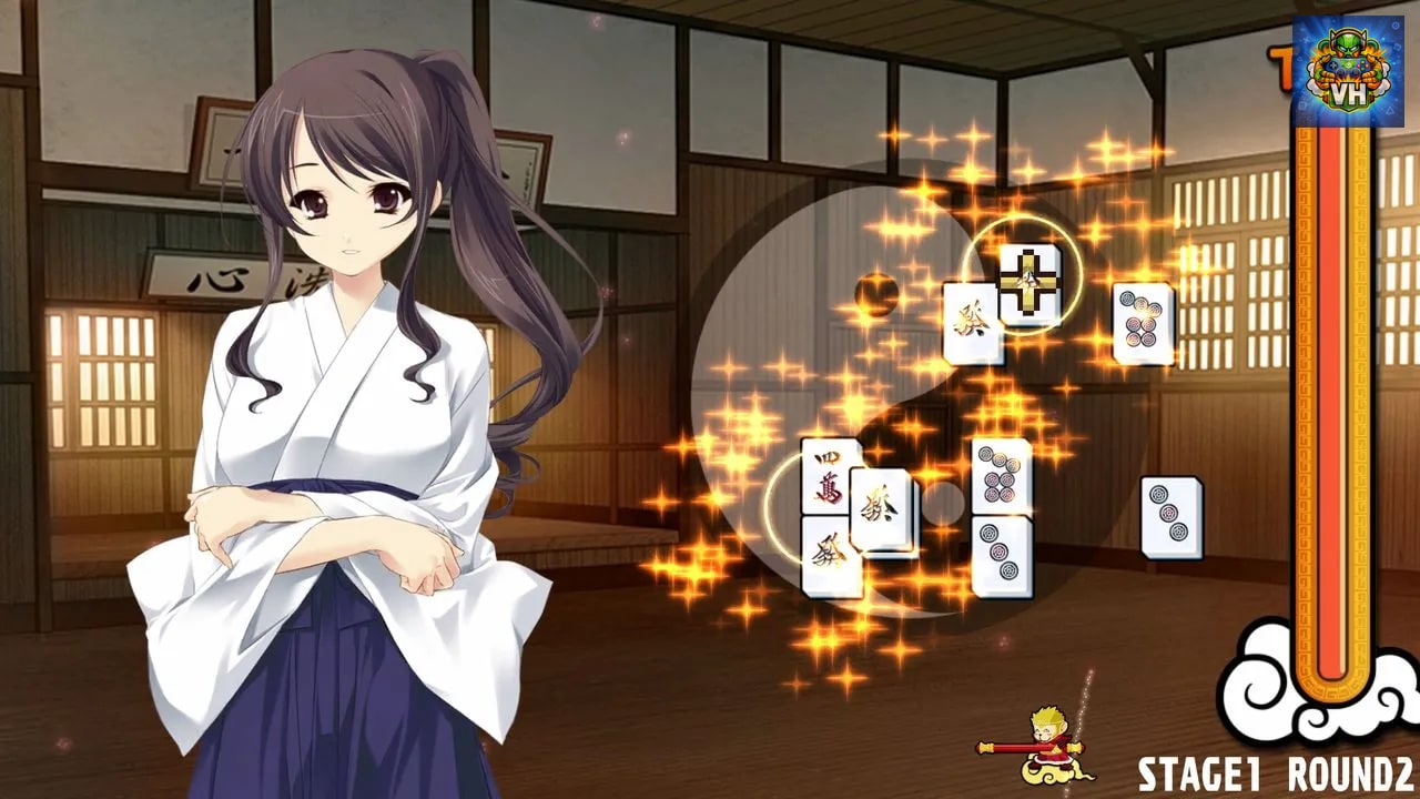 Pretty Girls Mahjong Solitaire Nintendo Switch - ảnh màn hình 2