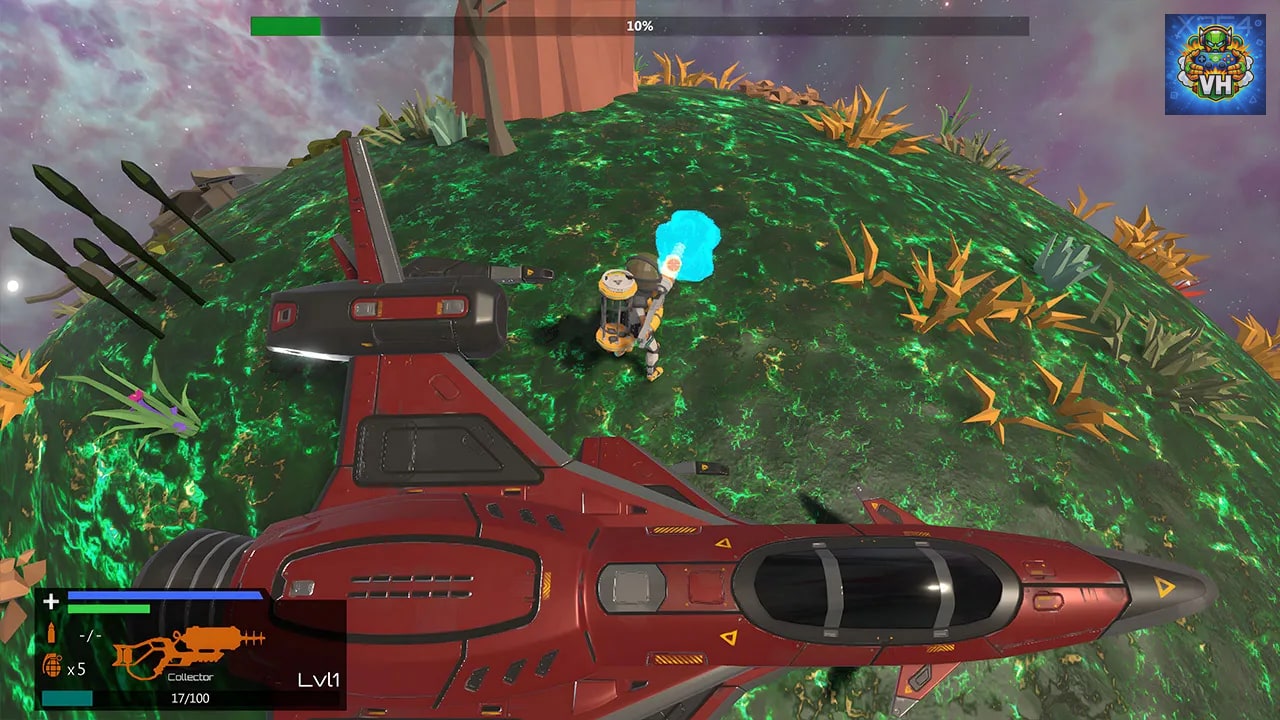 Space Planet Invader – Cosmic Power Nintendo Switch - ảnh màn hình 5