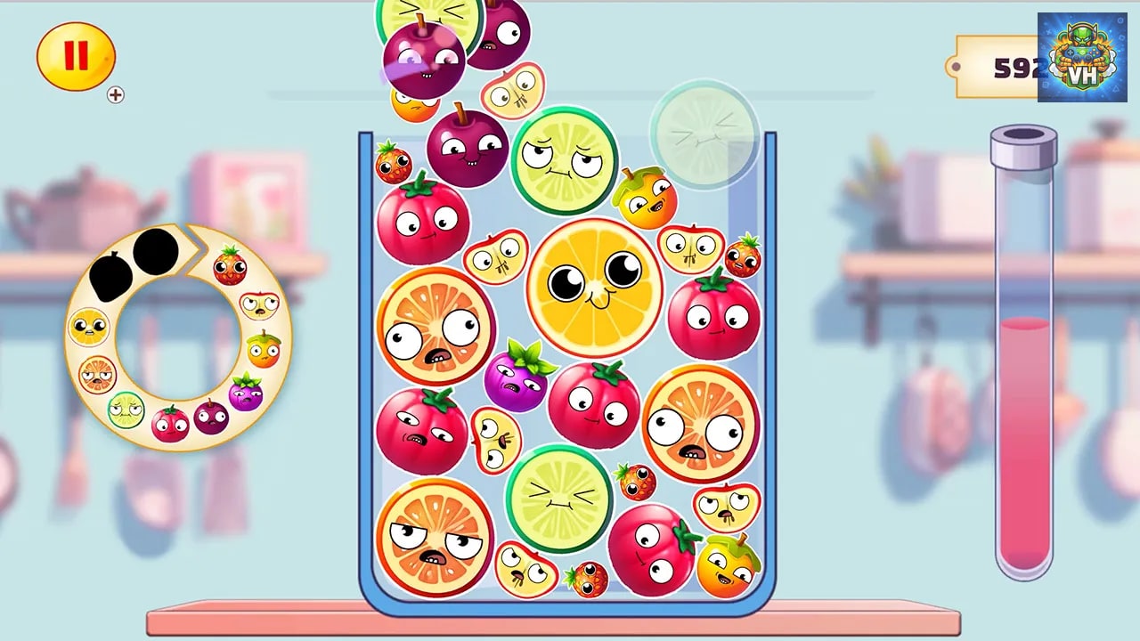 Fruit Party: Suika Casual Puzzle Nintendo Switch - ảnh màn hình 1