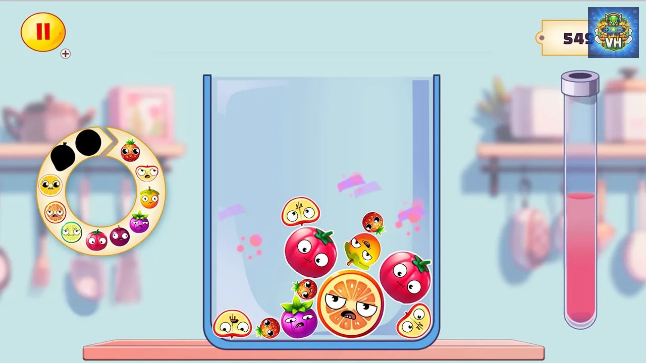 Fruit Party: Suika Casual Puzzle Nintendo Switch - ảnh màn hình 2