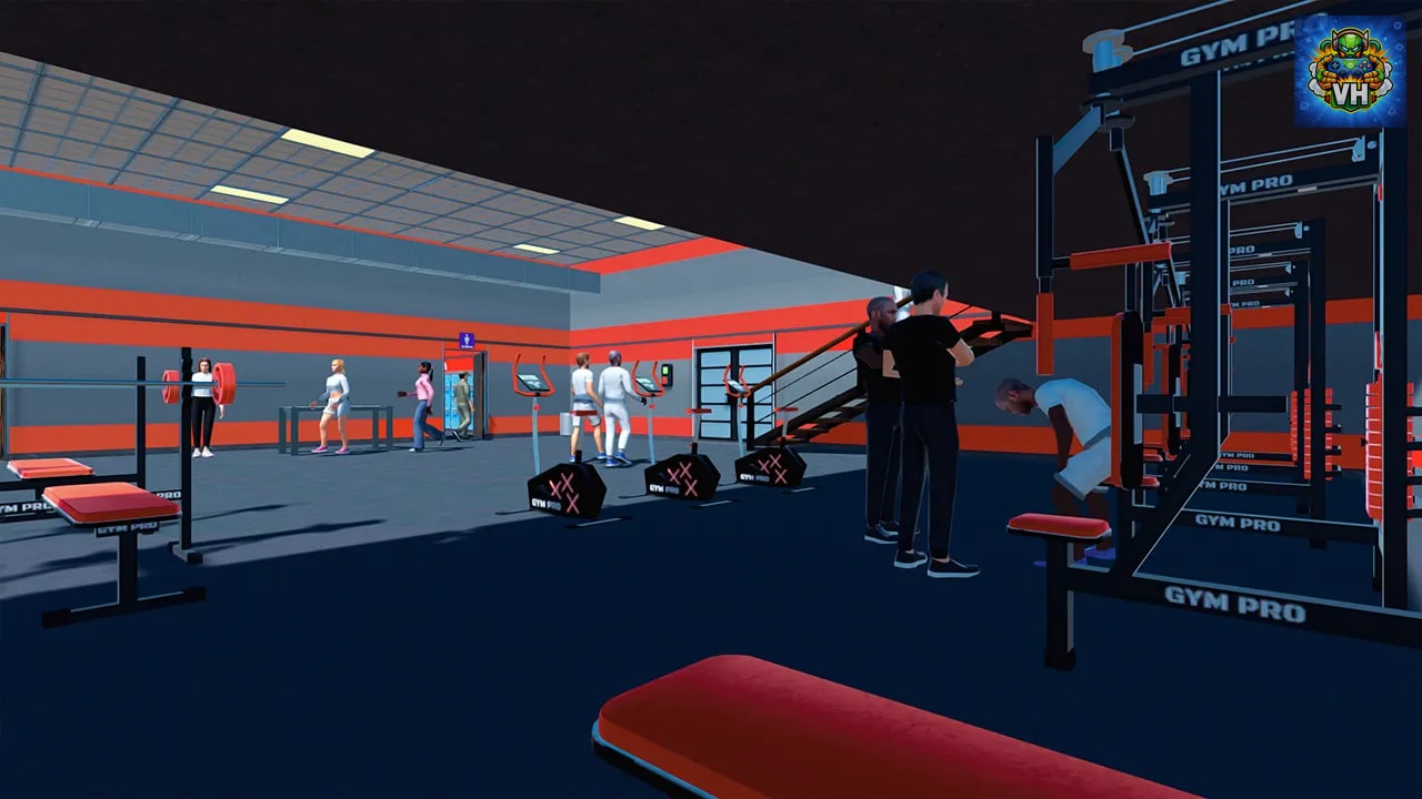 Gym Business : Fitness Empire Simulator Nintendo Switch - ảnh màn hình 3