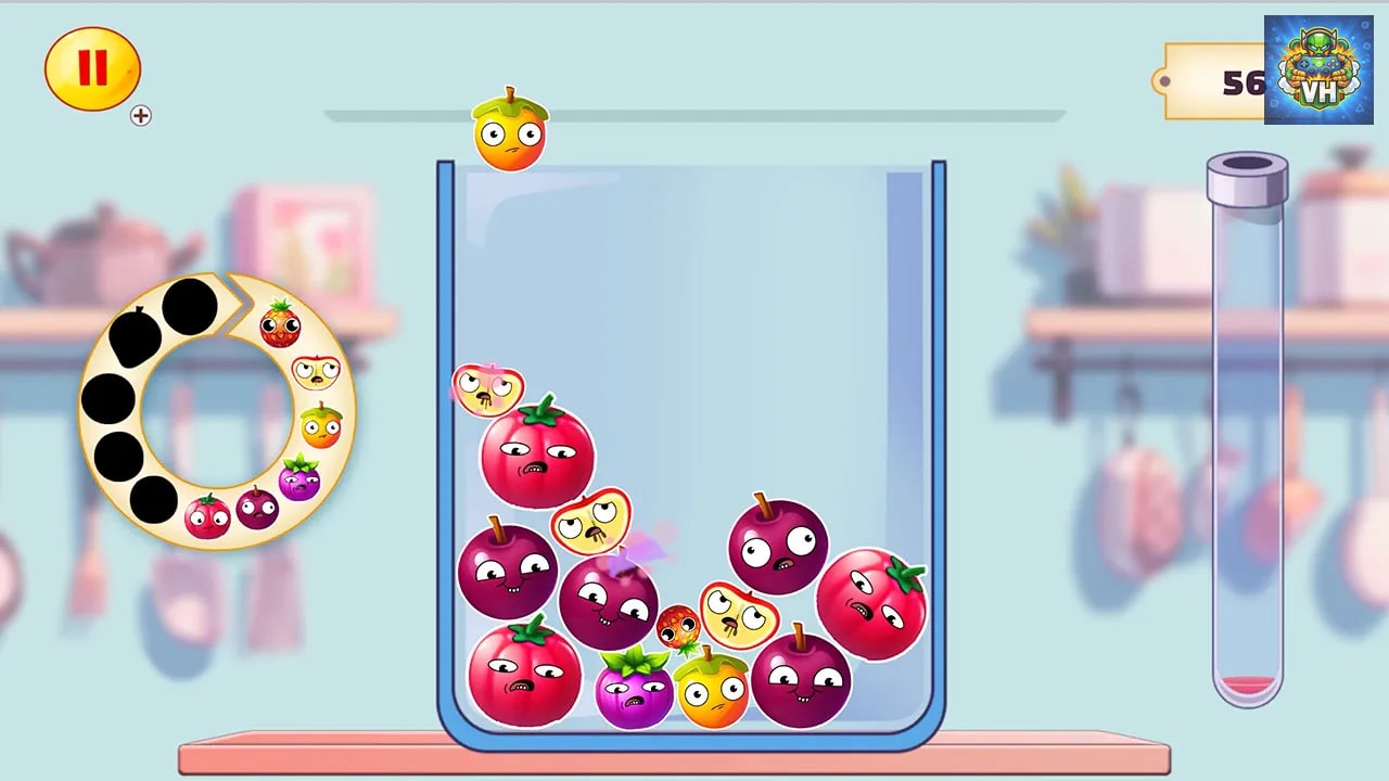 Fruit Party: Suika Casual Puzzle Nintendo Switch - ảnh màn hình 4