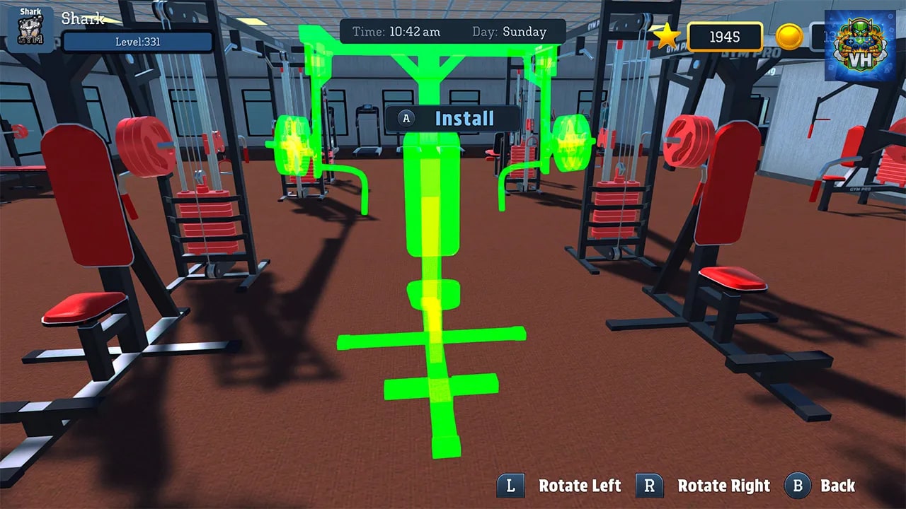 Gym Business : Fitness Empire Simulator Nintendo Switch - ảnh màn hình 6