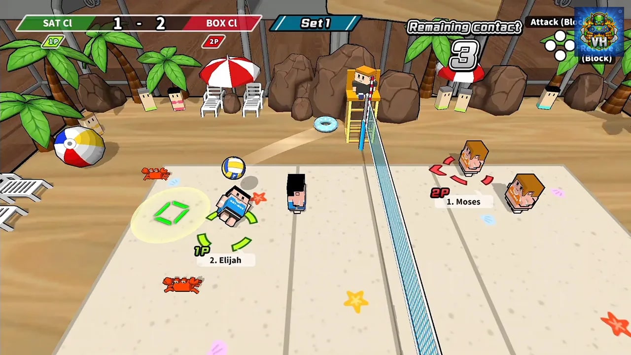 Desktop Volleyball Nintendo Switch - ảnh màn hình 2